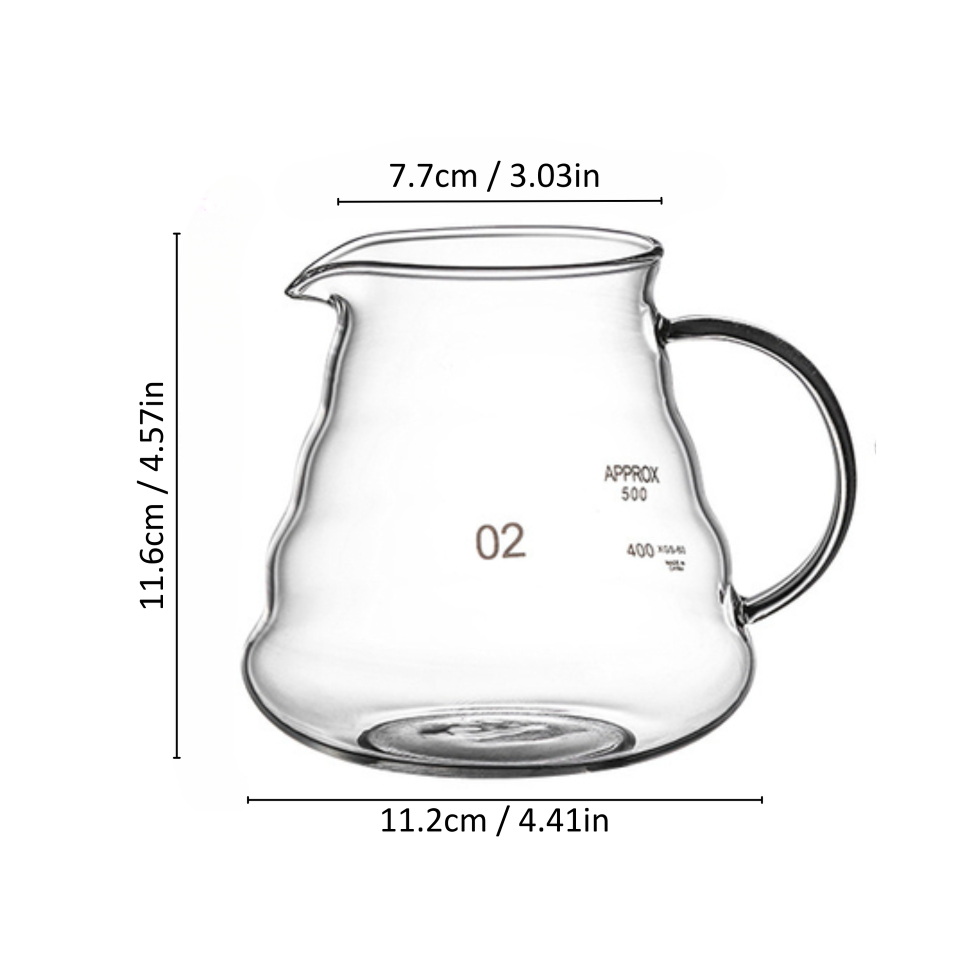 Glass Coffee Dripper and Server Set