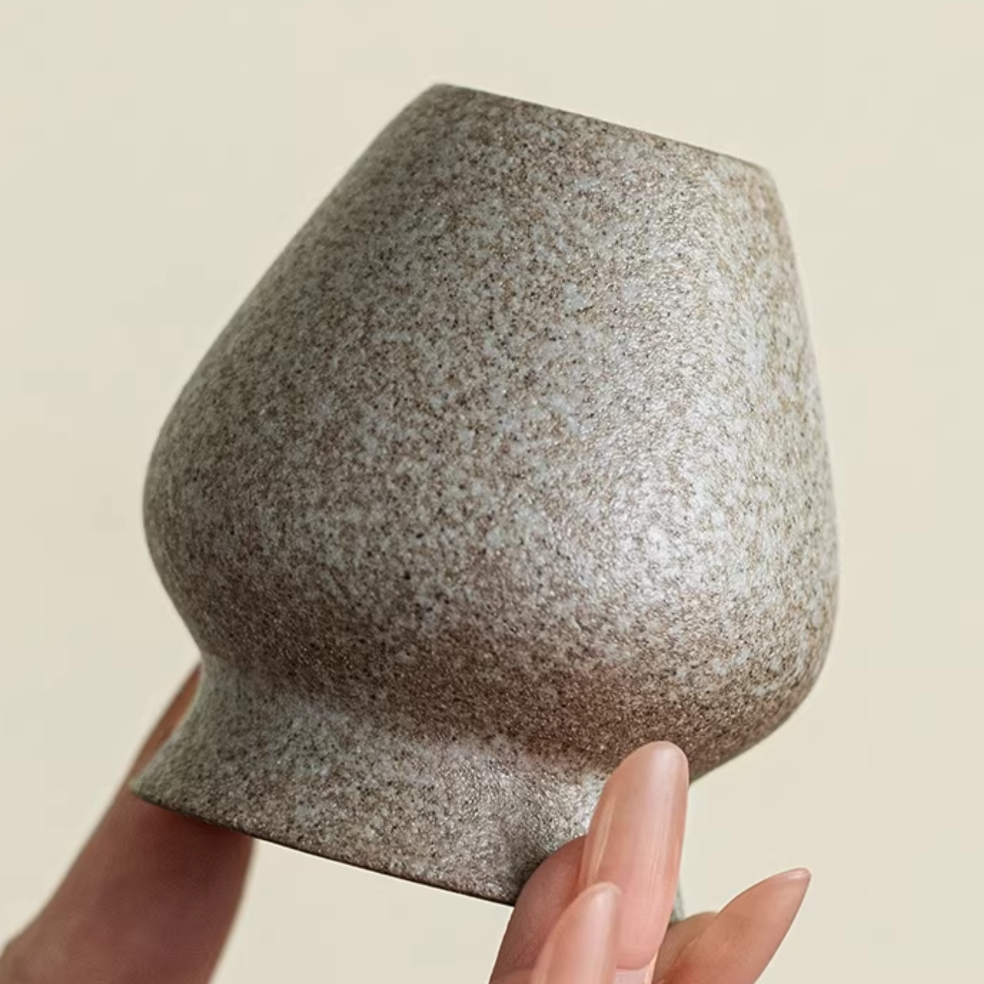 Stoneware Matcha Whisk Holder | Kiln-Fired Japanese Matcha Ceremony Essentials