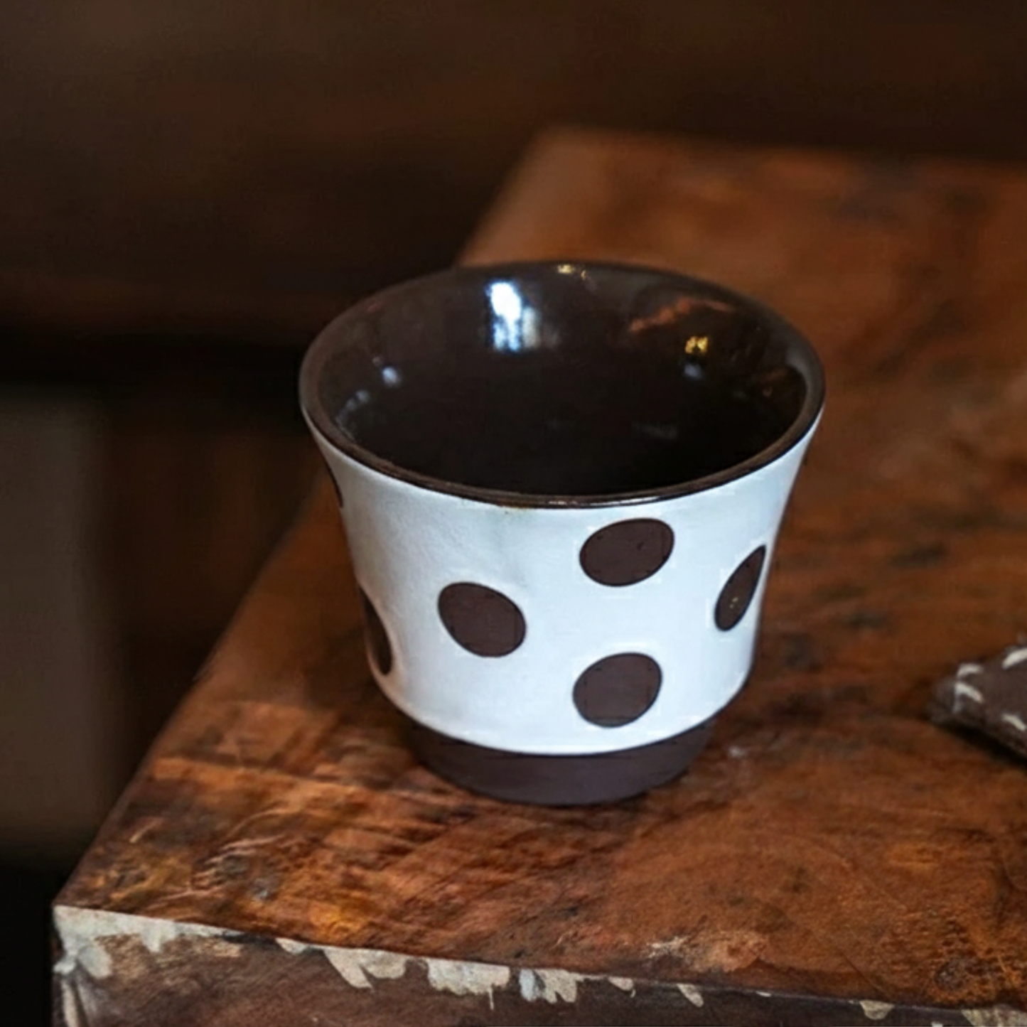 Japanese Style Vintage Ceramic Cups | 220ml Coffee and Tea Cups 7oz
