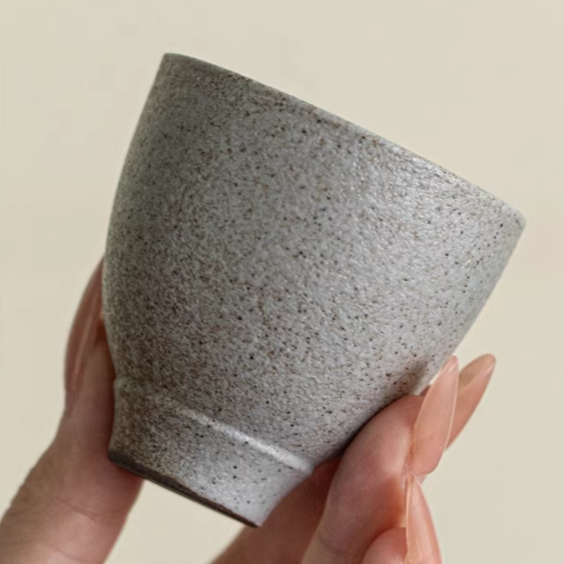 Stoneware Matcha Cup | Kiln-Fired Japanese Matcha Ceremony Essentials