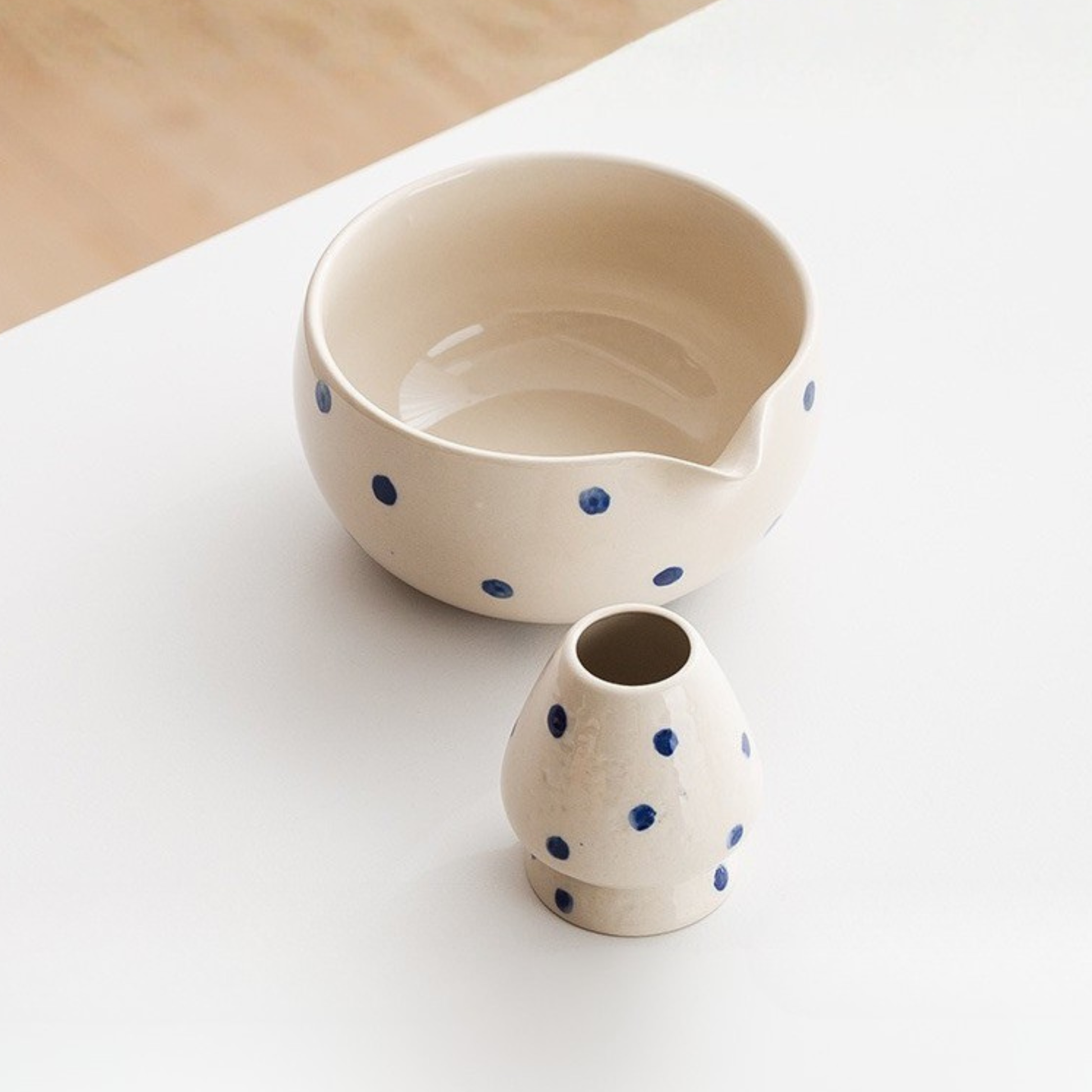 Contemporary Matcha Bowl Set | Minimalist Japanese Tea Ritual Gift Set