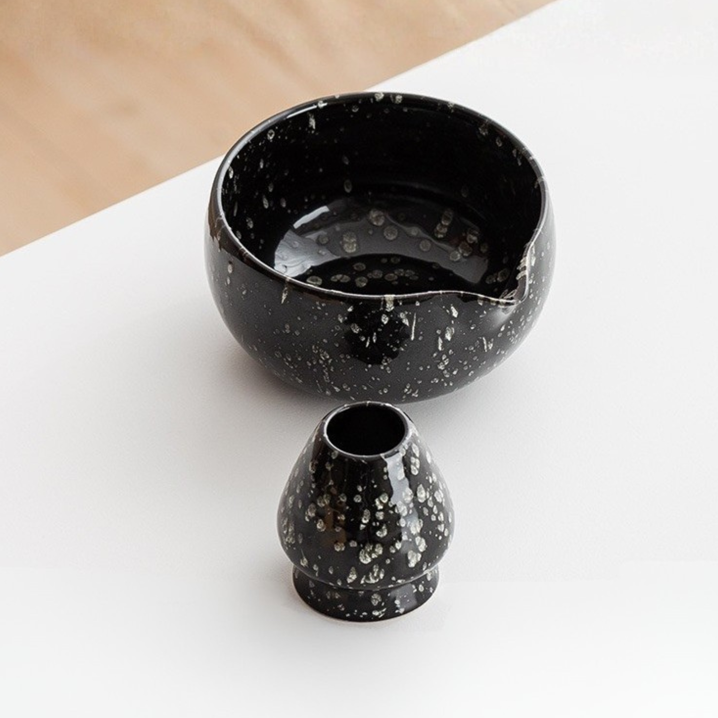 Contemporary Matcha Bowl Set | Minimalist Japanese Tea Ritual Gift Set