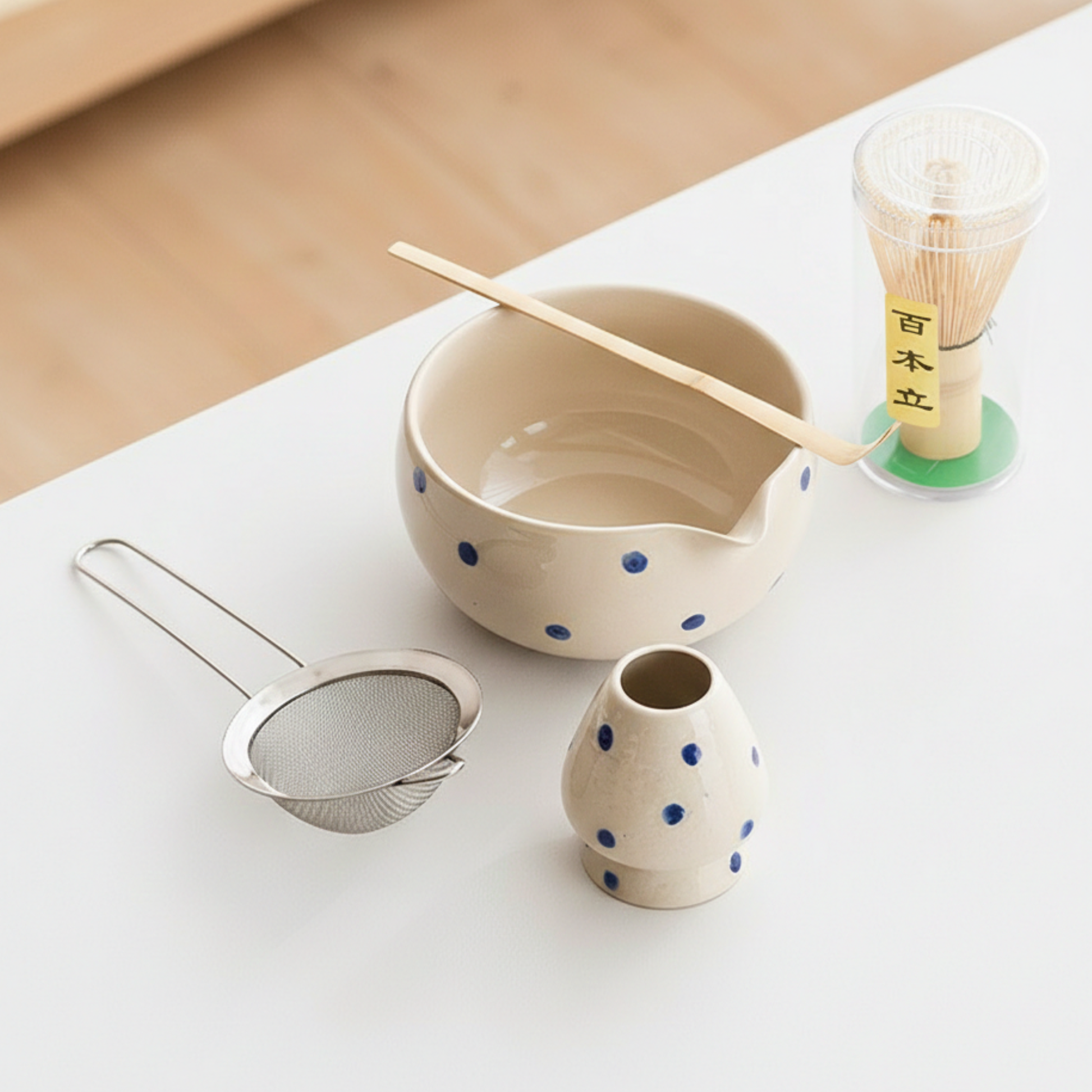 Contemporary Matcha Bowl Set | Minimalist Japanese Tea Ritual Gift Set