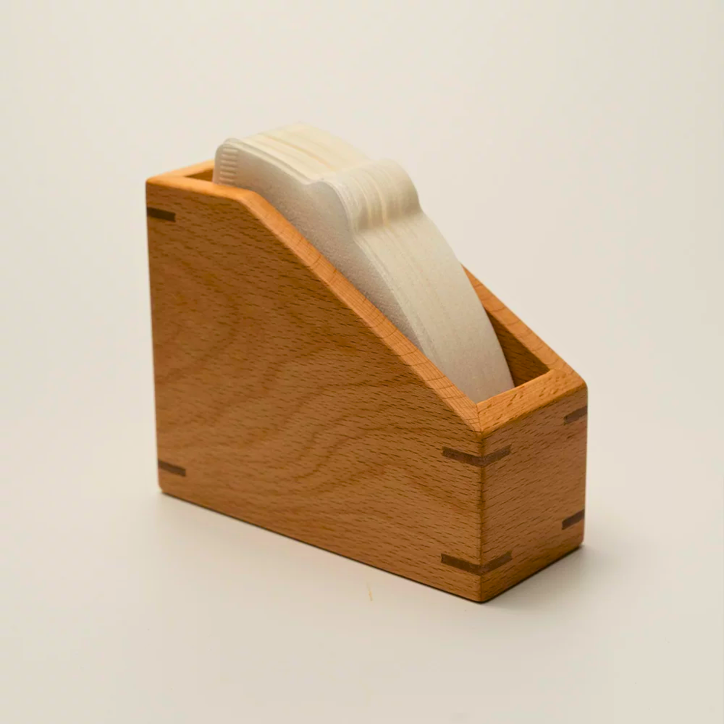 Wooden V60 Paper Filter Box