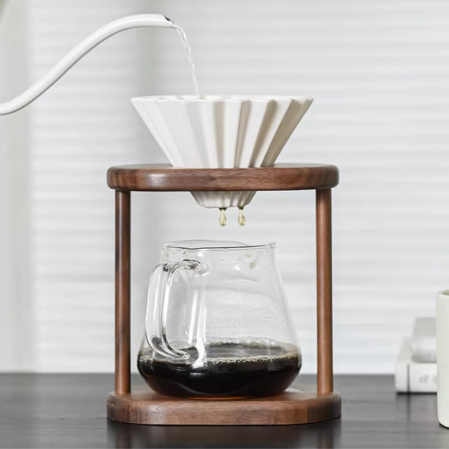 Pour Over Coffee Dripper Stand | V60 Origami Coffee Dripper Holder