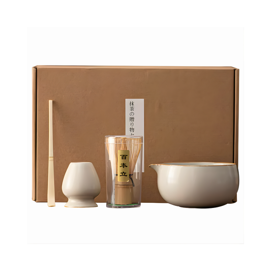 Porcelain Matcha Tea Ceremony Set | Ceremonial Matcha Tools & Gift Set