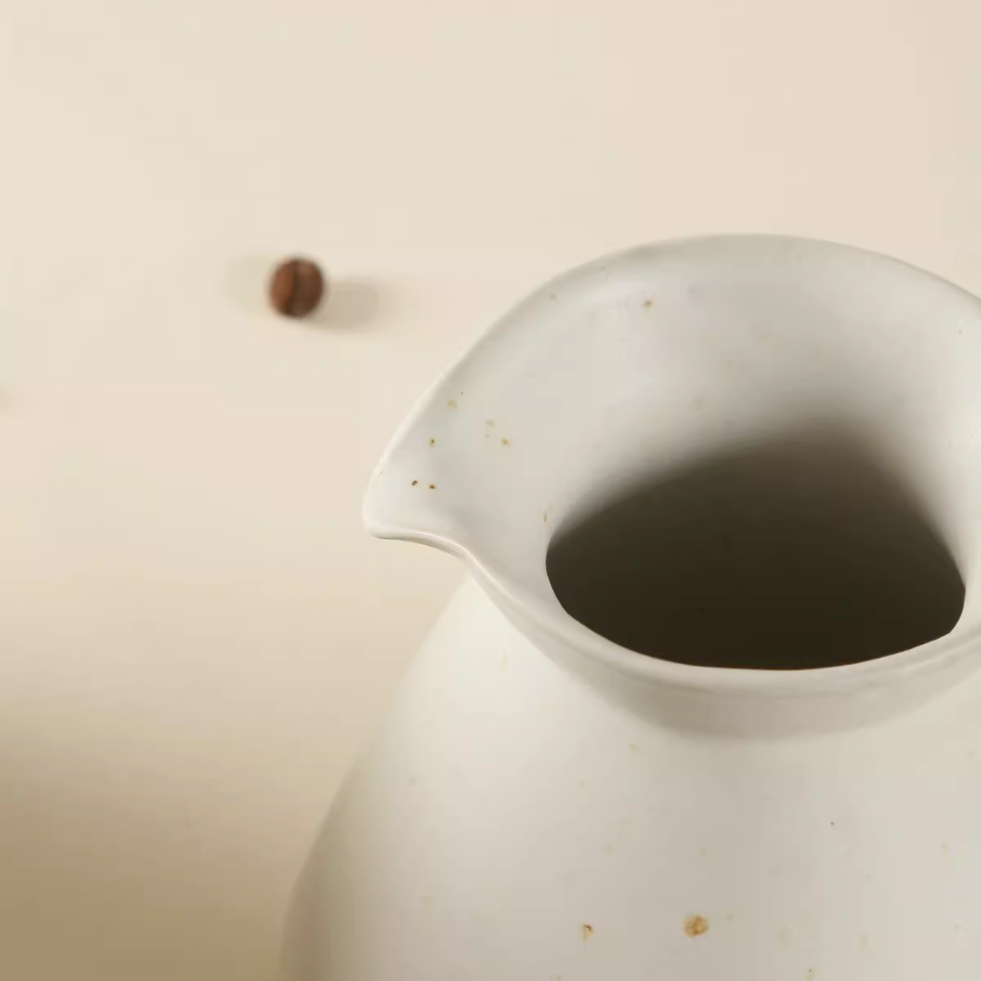 Minimalist Stoneware Pour-Over Coffee Set