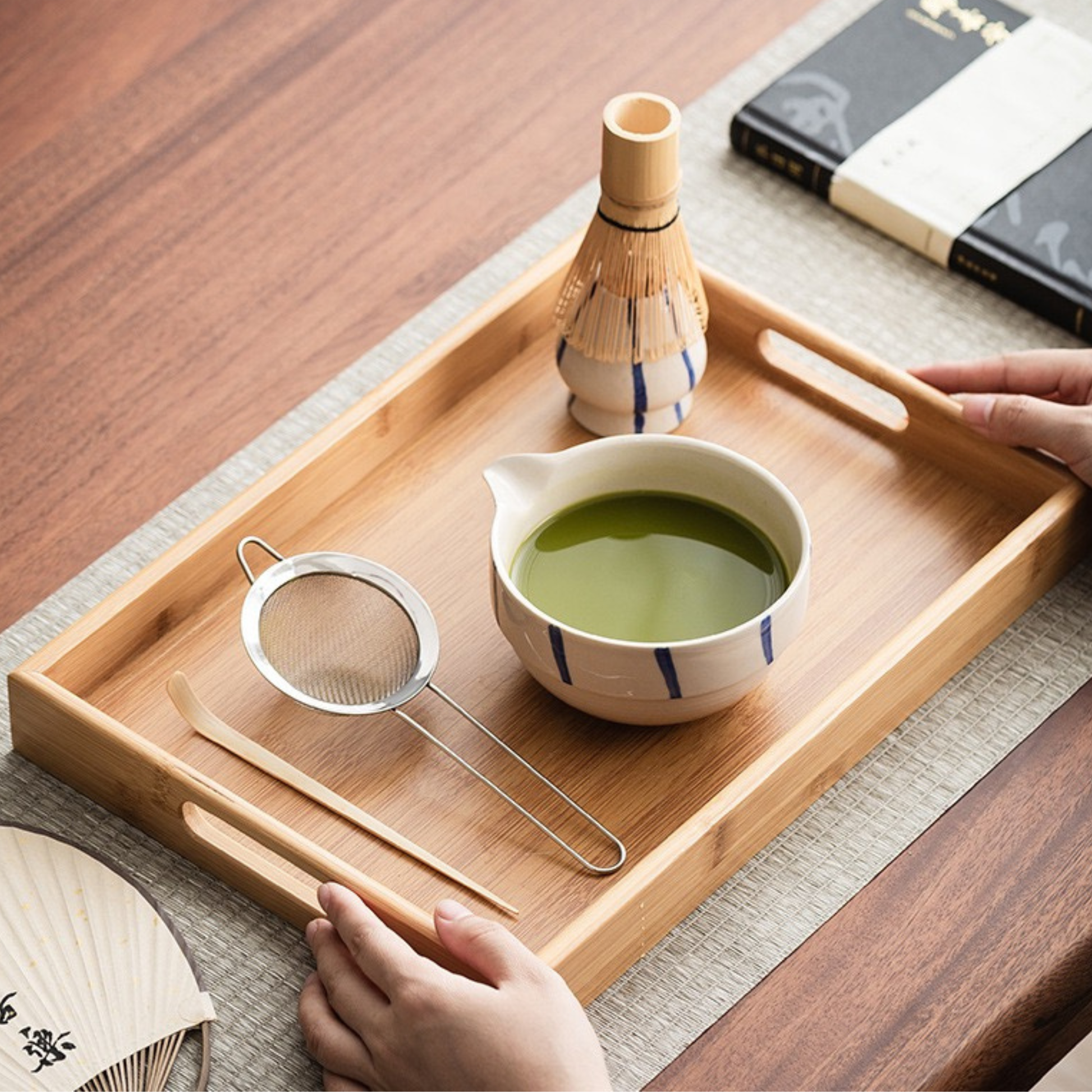 Contemporary Matcha Bowl Set | Minimalist Japanese Tea Ritual Gift Set