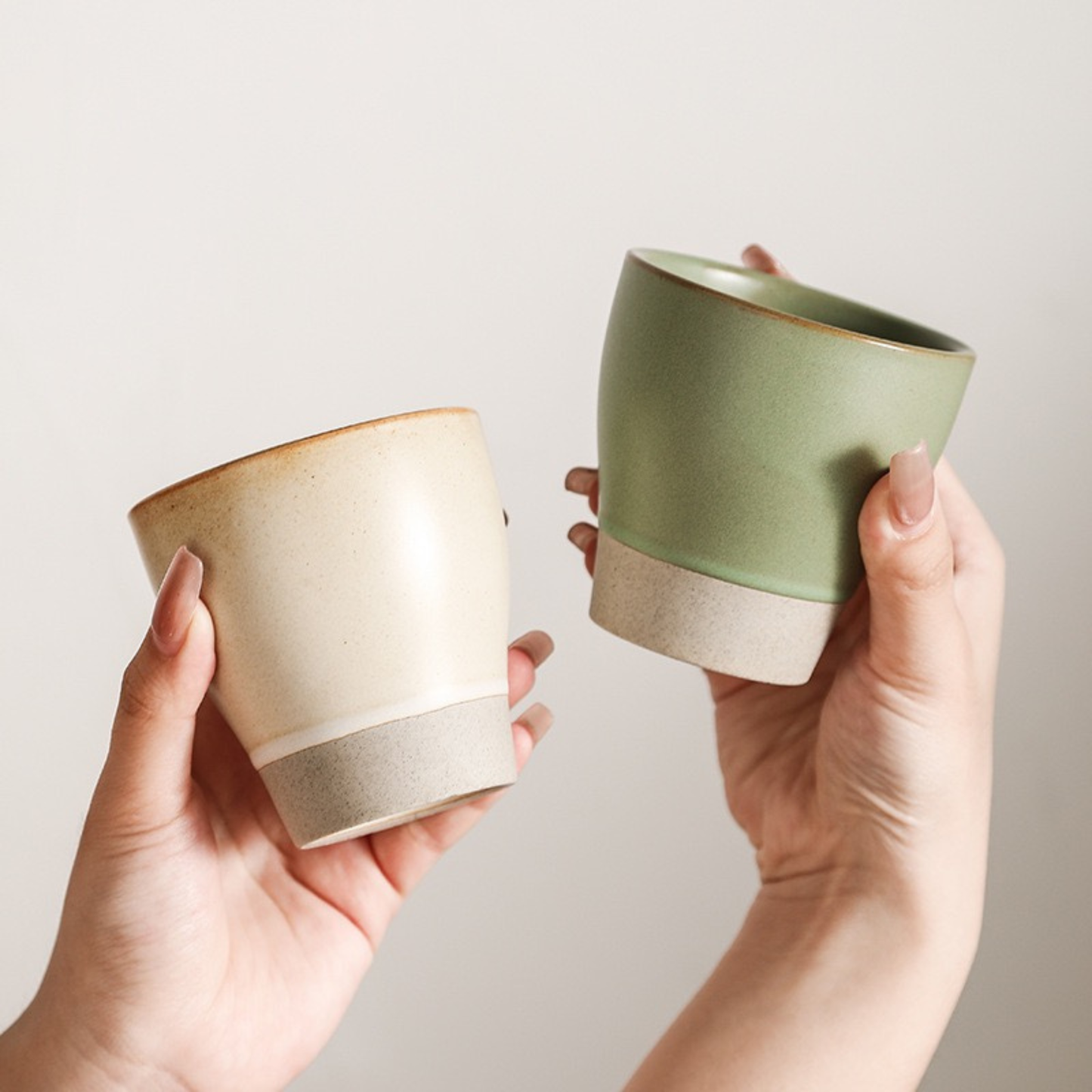 Japanese-Style Ceramic Tea Cup
