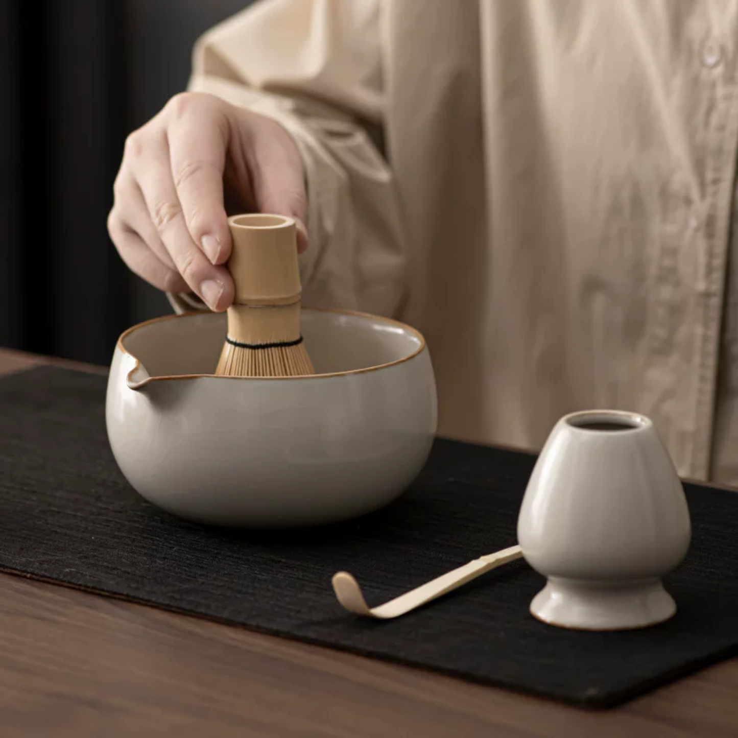 Porcelain Matcha Tea Ceremony Set | Ceremonial Matcha Tools & Gift Set