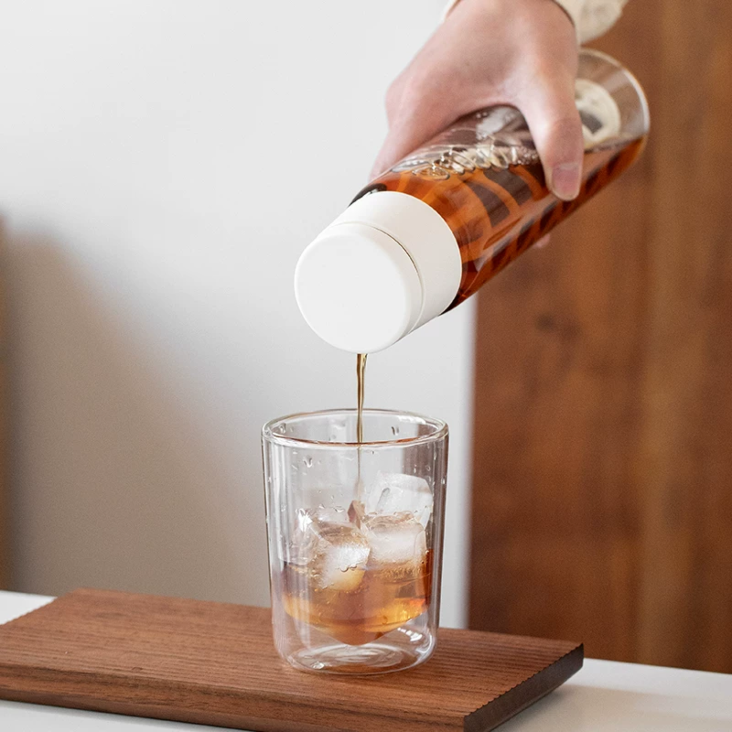 Capsule Glass Cold Brew Coffee Carafe - 550ml
