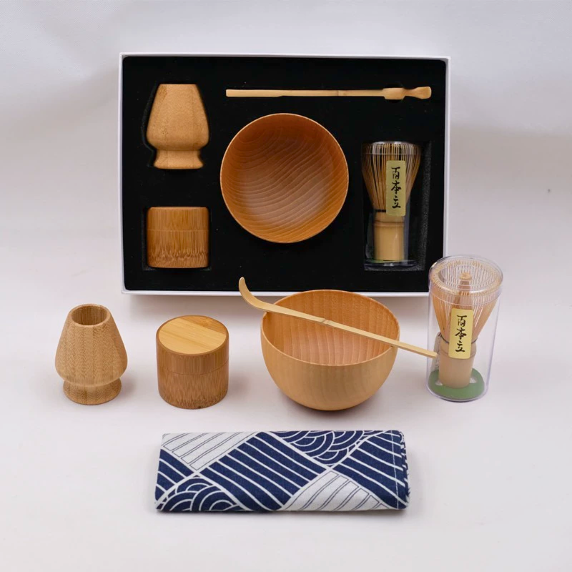 Minimalist Bamboo Matcha Set | Handcrafted Traditional Matcha Tea Set