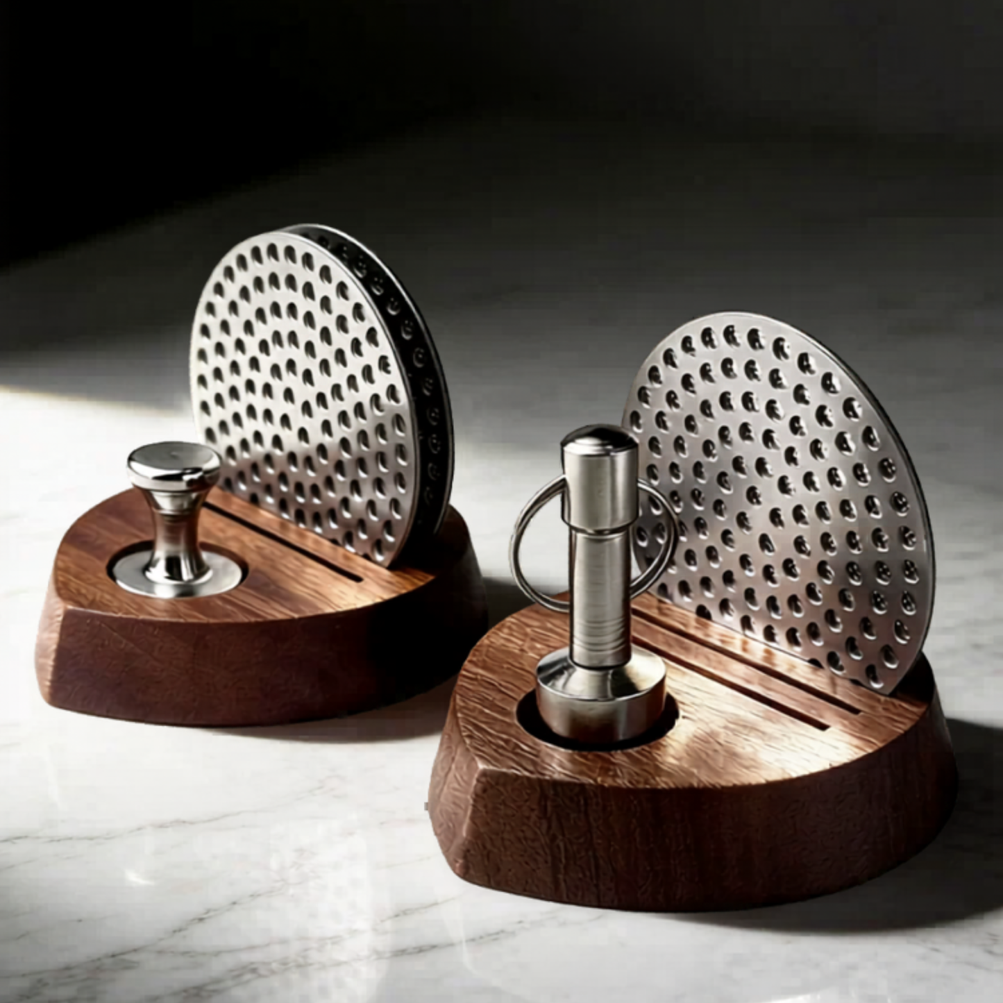 Espresso Puck Screen Magnet Holder Set