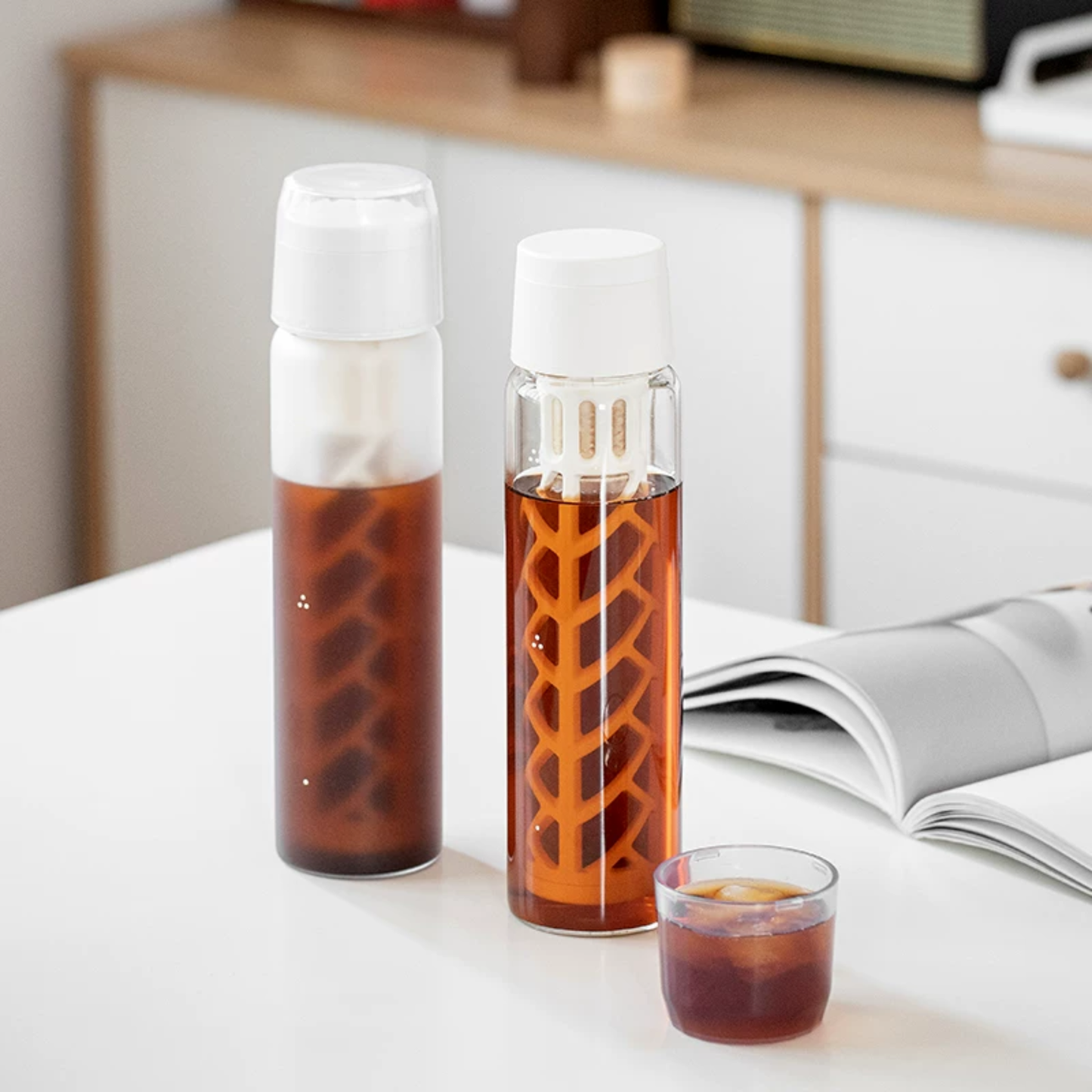 Capsule Glass Cold Brew Coffee Carafe - 550ml