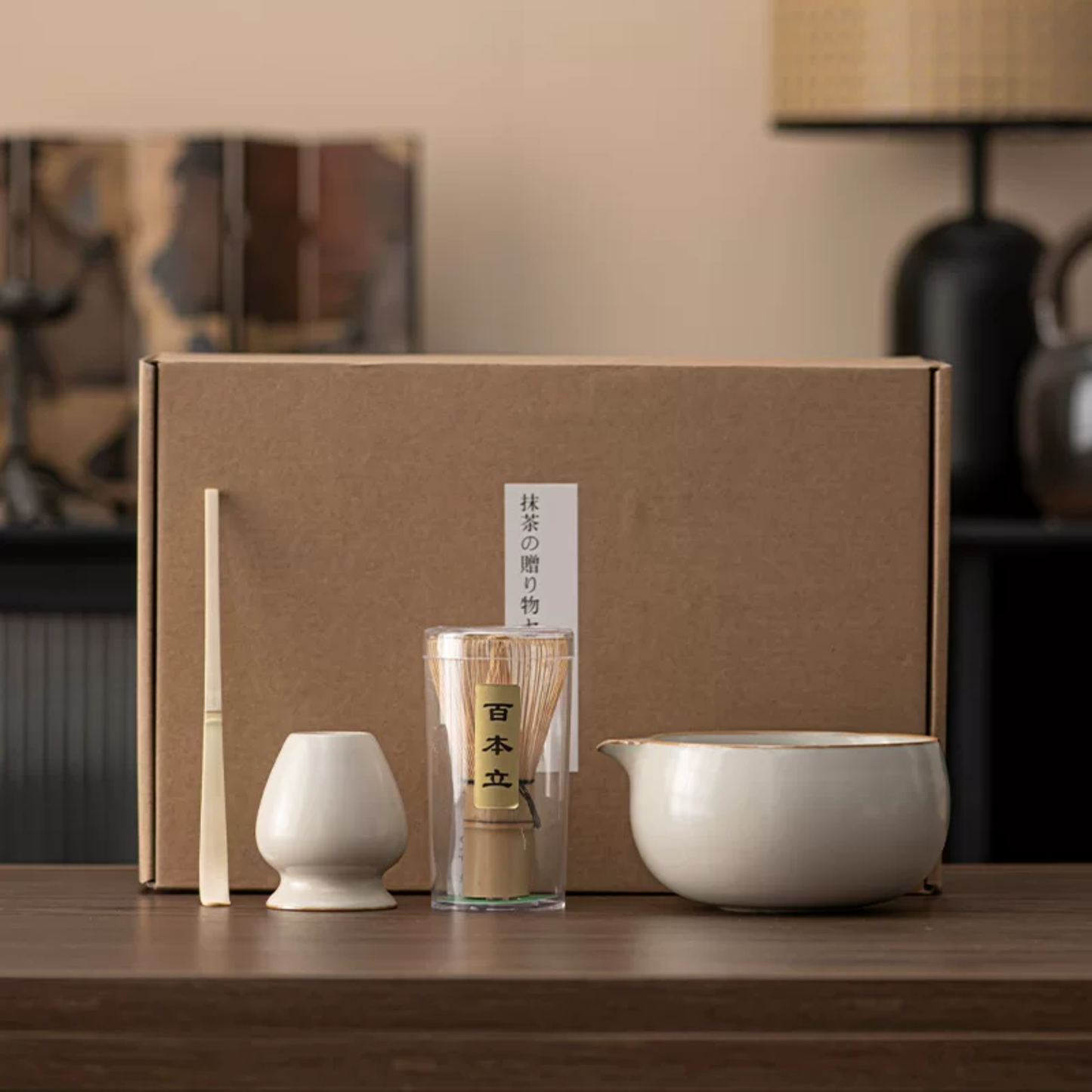 Porcelain Matcha Tea Ceremony Set | Ceremonial Matcha Tools & Gift Set