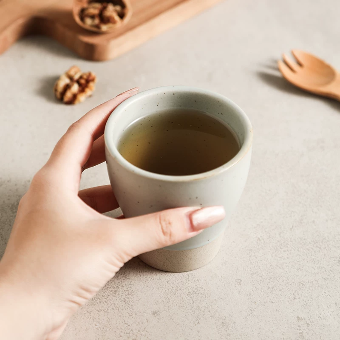 Japanese-Style Ceramic Tea Cup