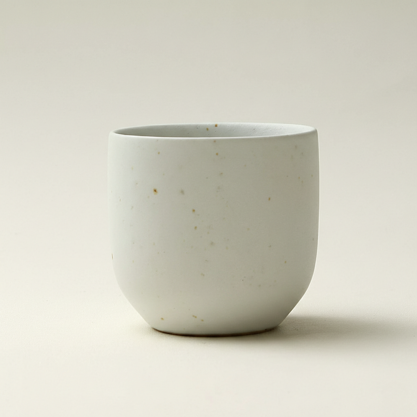 Minimalist Stoneware Coffee Cup | Minimalist Stoneware Tea Cup 230ml in Sandstone White