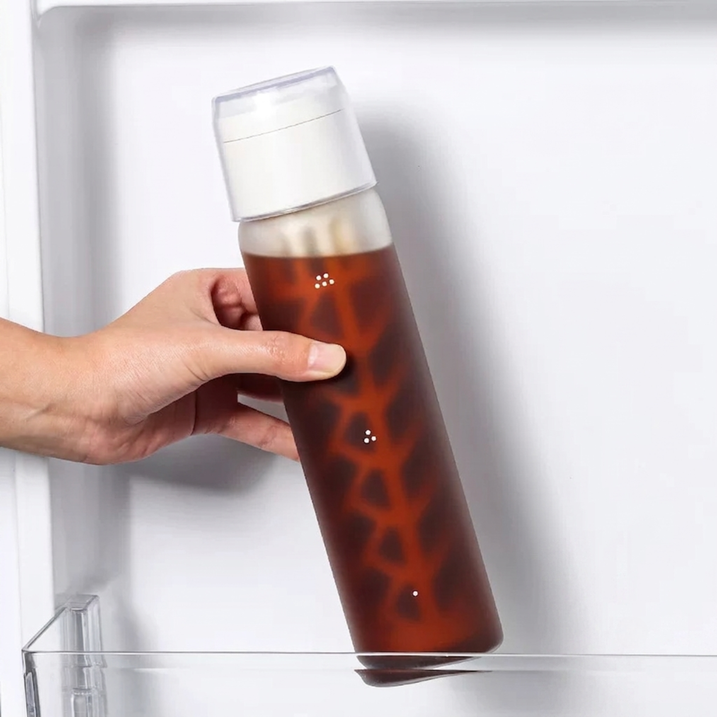Capsule Glass Cold Brew Coffee Carafe - 550ml