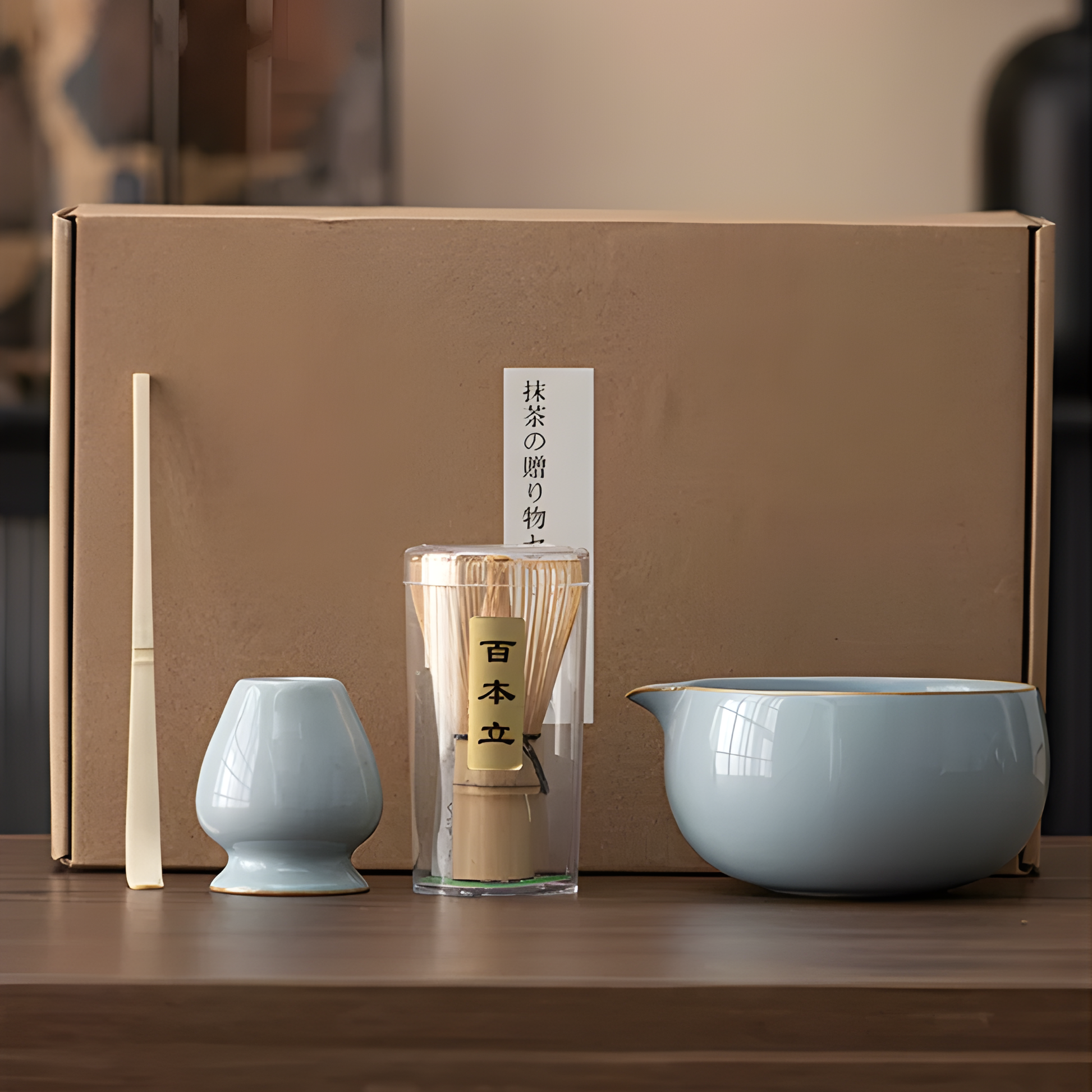 Porcelain Matcha Tea Ceremony Set | Ceremonial Matcha Tools & Gift Set