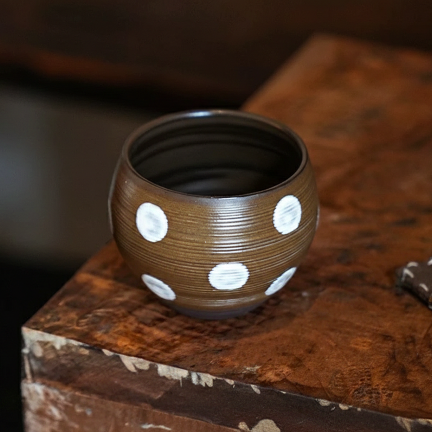 Japanese Style Vintage Ceramic Cups | 220ml Coffee and Tea Cups 7oz