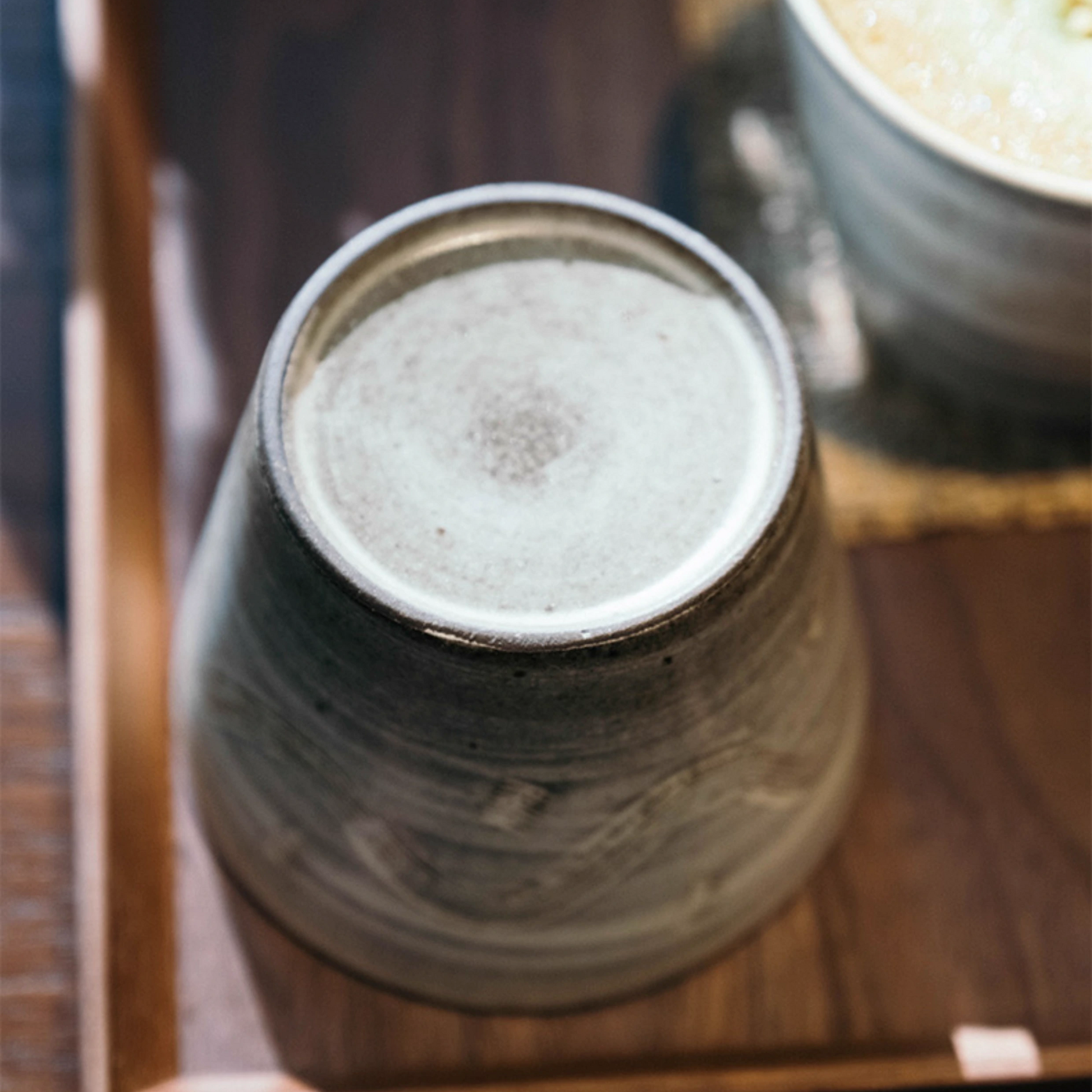 Hand Engraved Ceramic Cup