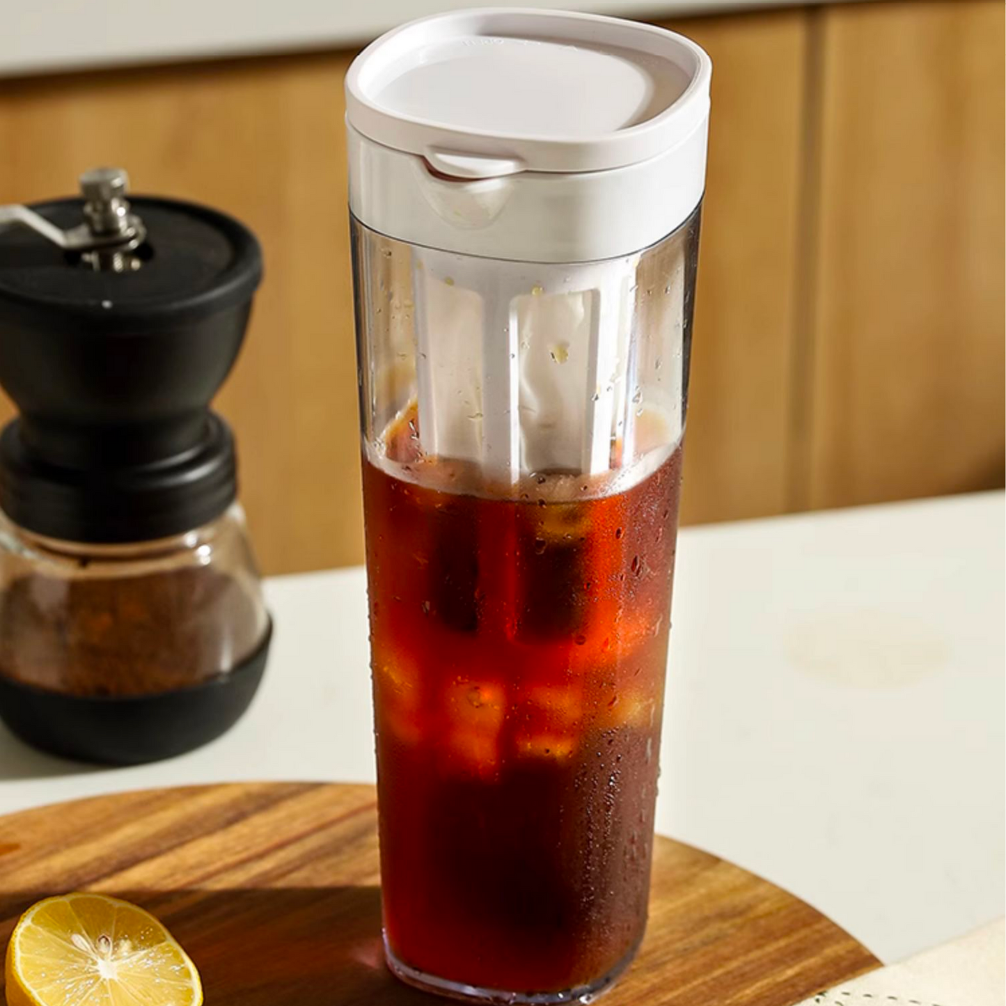 Cold Brew Bottle for Tea/Coffee with Mesh Filter - 1.1L