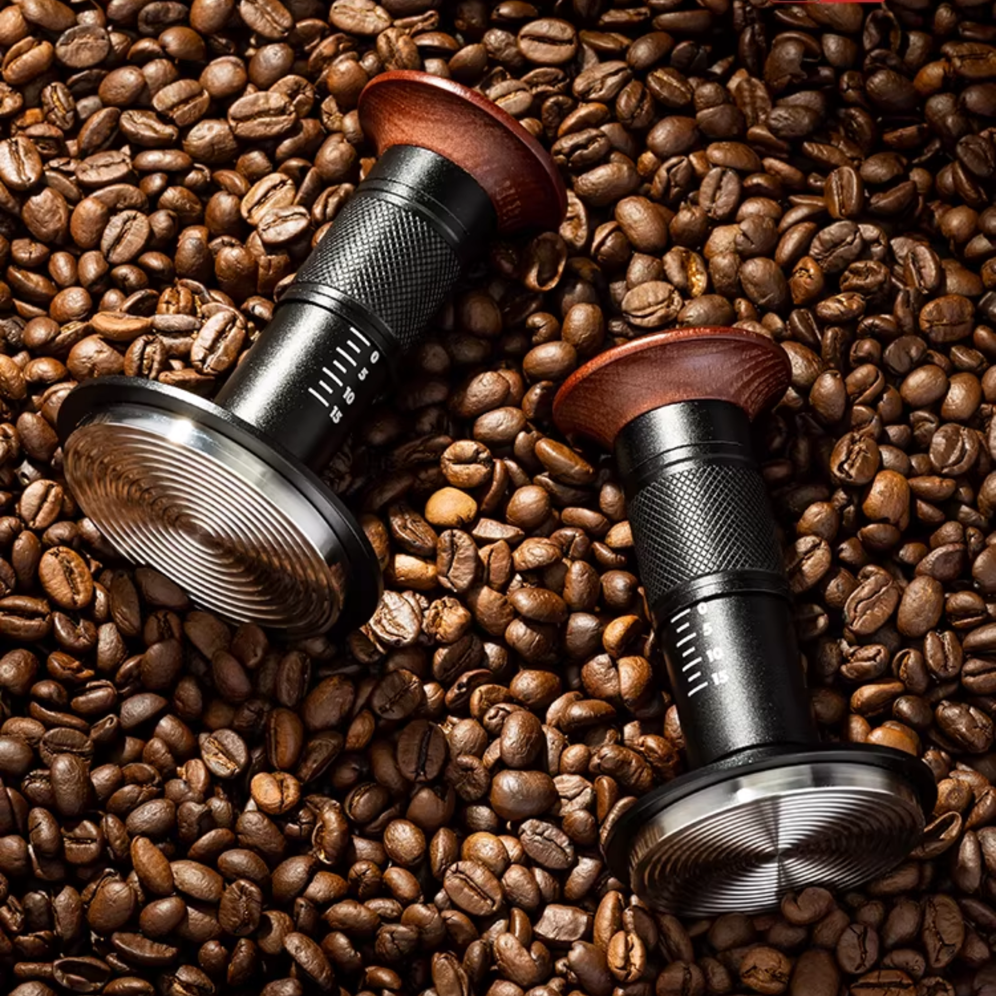 Adjustable espresso tamper for home baristas