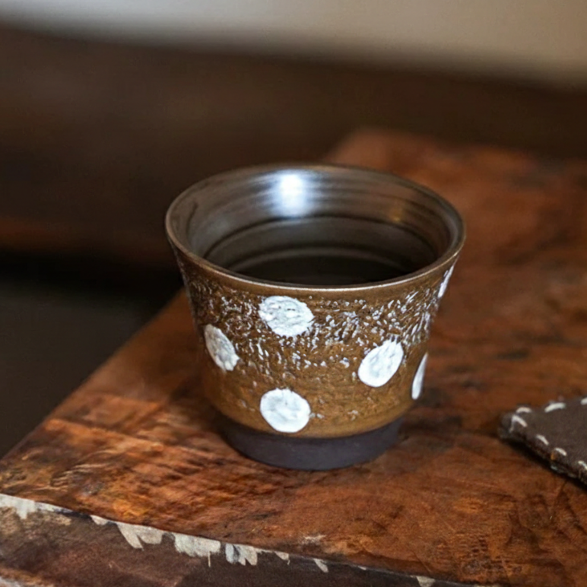 Japanese Style Vintage Ceramic Cups | 220ml Coffee and Tea Cups 7oz