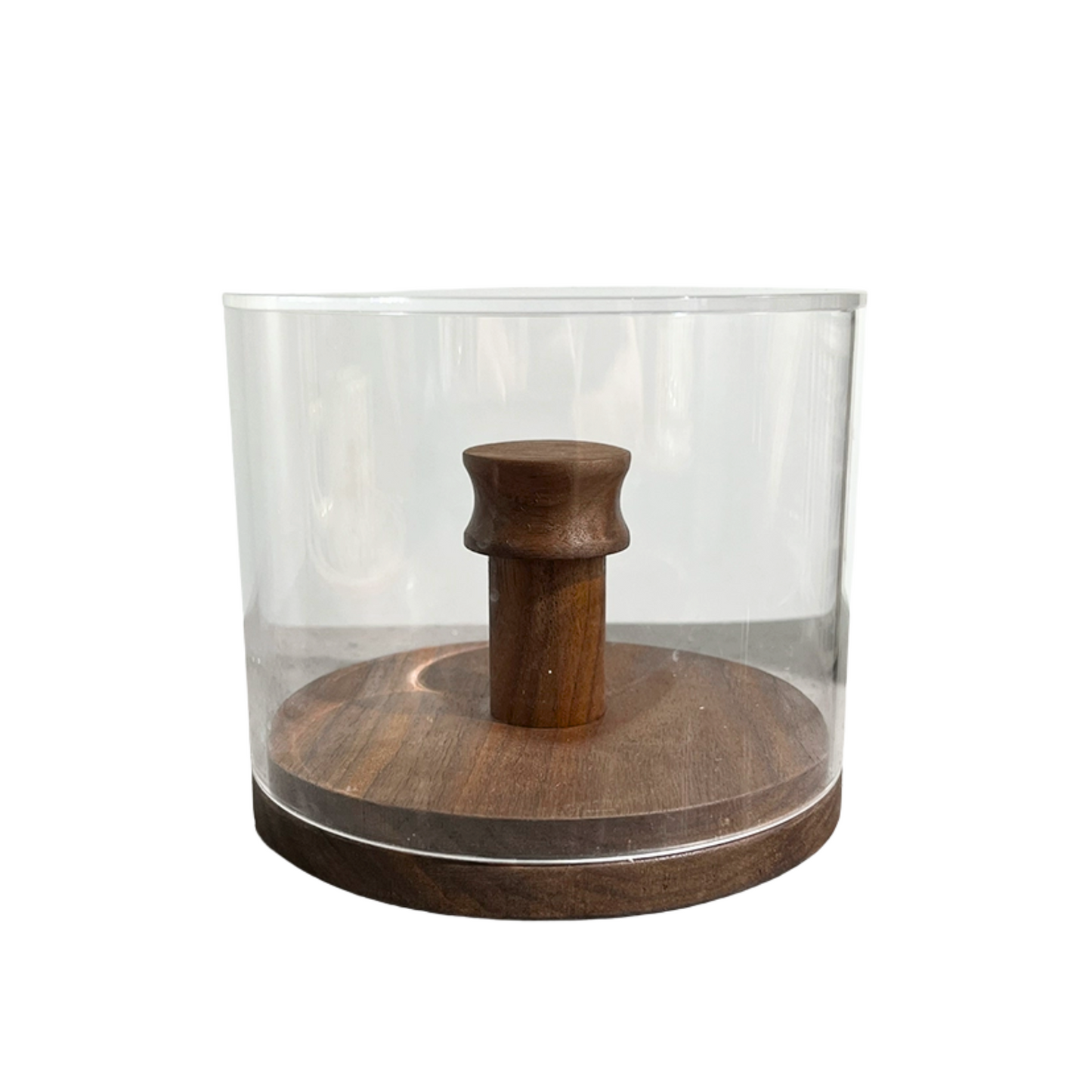 Walnut Wood Wave Paper Filter Holder