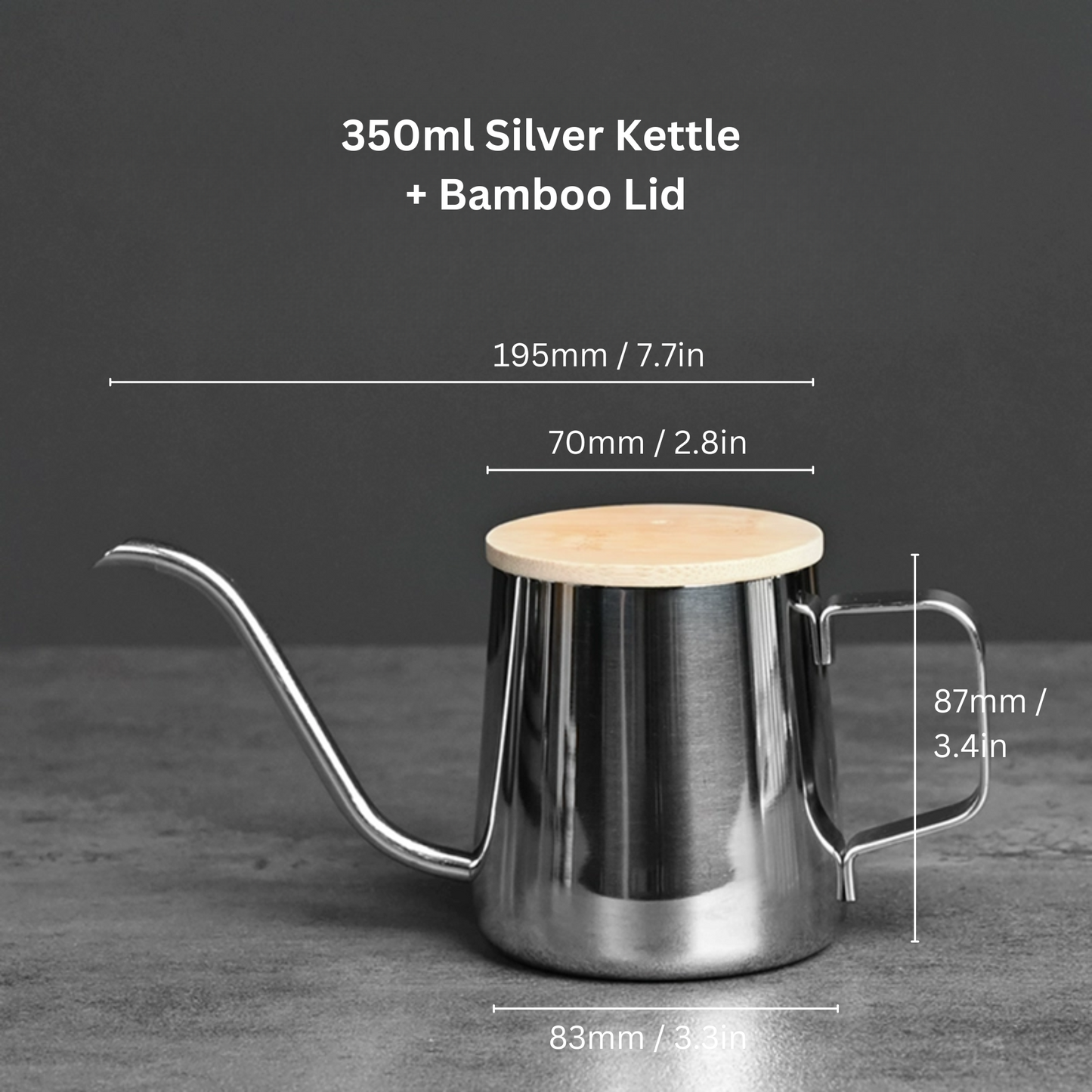 Pour Over Coffee Kettle With Lid