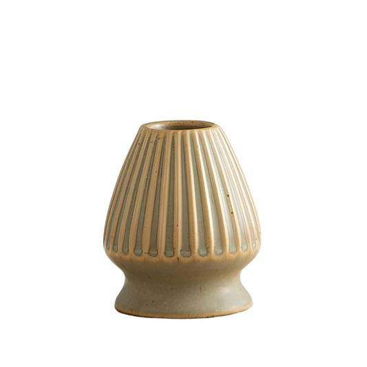 Ceramic Matcha Bowl & Whisk Holder Set – Kiku Collection